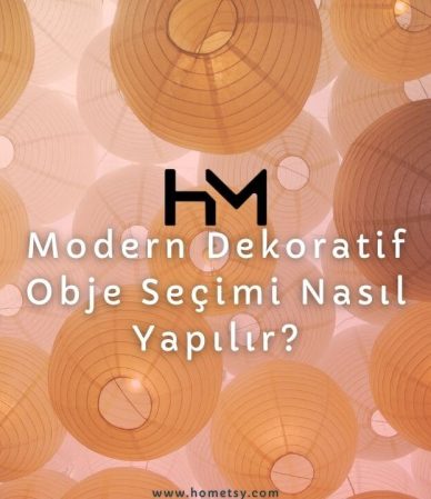 modern dekoratif obje